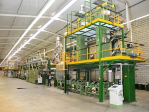 Processing Facility for Carbon Fibres