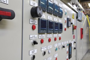 painel de controle para equipamentos de processamento térmico